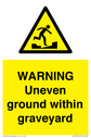 warning-uneven-ground-within-graveyard~